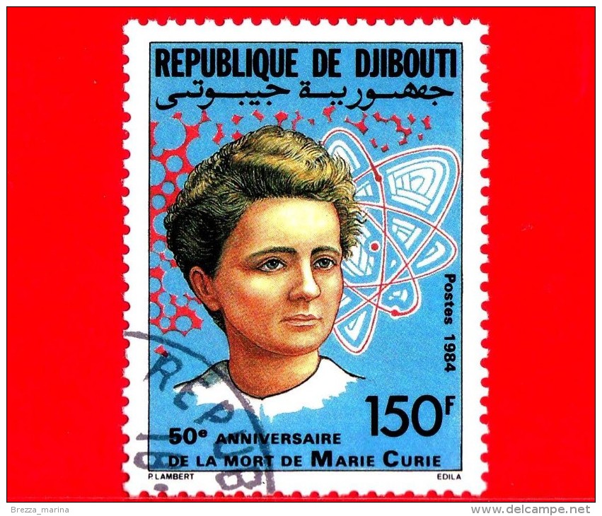 GIBUTI - Djibouti - Nuovo - 1984 - 50 Anni Della Morte Di Marie Curie - Medicina - 150 - Gibuti (1977-...)