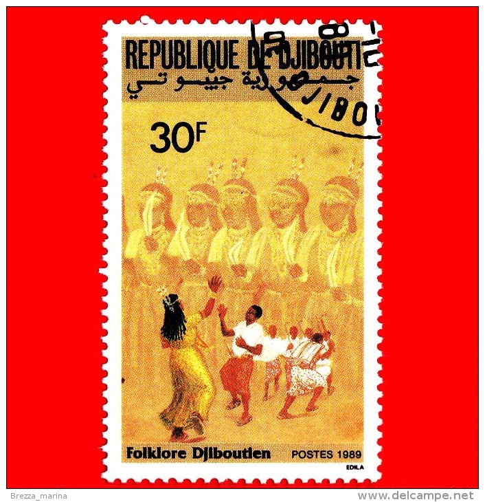 GIBUTI - Djibouti - Nuovo - 1989 - Folklore - Danze - Folk Dances - 30 - Yibuti (1977-...)