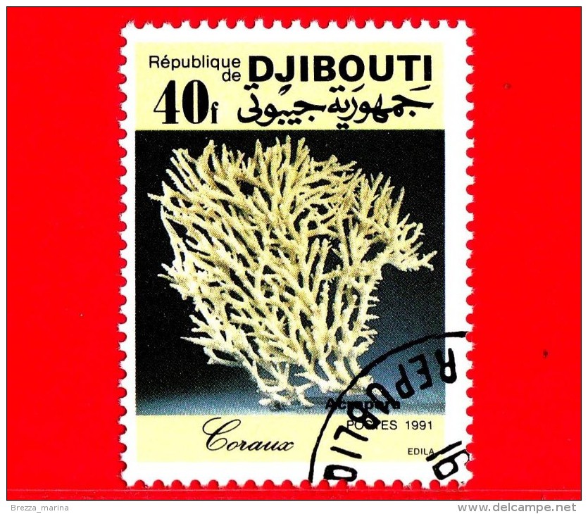 GIBUTI - Djibouti - Nuovo - 1991 - Vita Marina - Coralli - Acropora - 40 - Gibuti (1977-...)