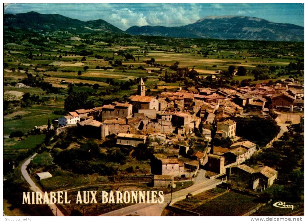 26-MIRABEL AUX BARONNIES...VUE GENERALE AERIENNE...CPM - Autres & Non Classés