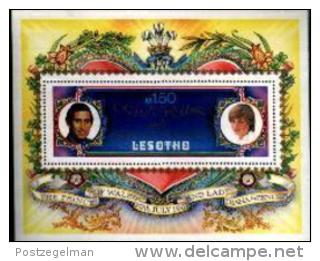 LESOTHO , 1981, Mint Never Hinged Stamps Block Nr. 9, Royal Wedding,  F1709 - Lesotho (1966-...)