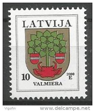 LV 2000- COAT OF ARMS, LATVIA, 1 X 1v, MNH - Briefmarken