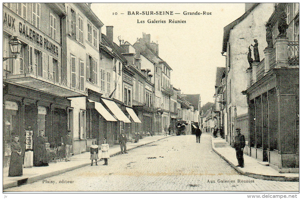 BAR SUR SEINE - Grande Rue - Les Galeries Réunies - Bar-sur-Seine