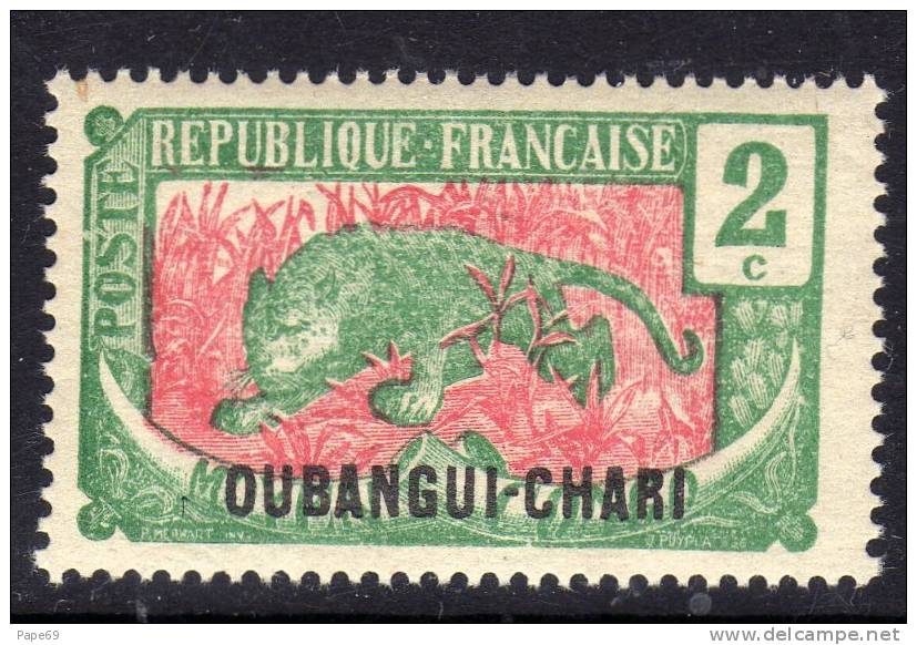 Oubangui N° 26  XX 2 C. Vert Et Rose, Sans Charnière TB - Altri & Non Classificati
