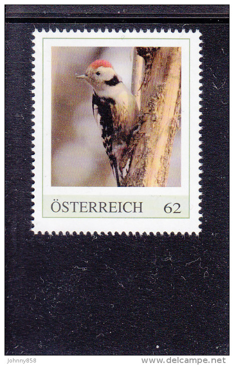PM, 4 Stk."Buntspecht, Marienkäfer, Steinadler, Maikäfer" , Postfrisch, ** - Personalisierte Briefmarken