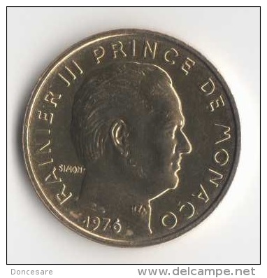** 10 CENT MONACO 1976  FDC ** - 1960-2001 Neue Francs