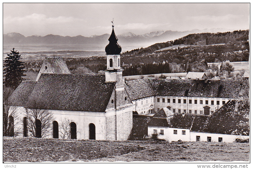 AK Wessobrunn - Kloster Und Pfarrkirche Mit Römerturm (9267) - Weilheim