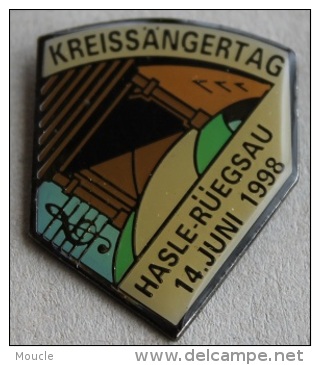 KREISSÄNGERTAG HASLE - RÜEGSAU 14 JUNI 1998 - CLE DE SOL - PARTITION   -  SCHWEIZ - SUISSE -   (12) - Musica