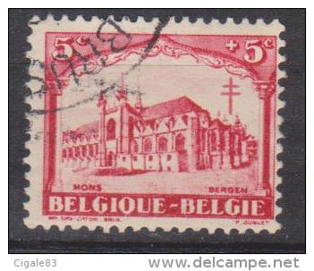 Belgique N° 267 ° "Les Cathédrales" - St Waudru à Mons - 1928 - Gebruikt