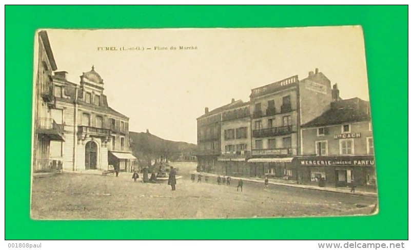 Fumel - ( L. ET G ) - Place Du Marché ::::: Animation - Fumel