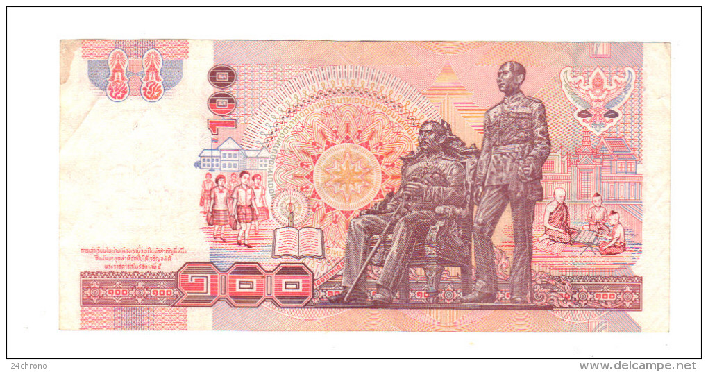 Thailande: Billet De 100 Baht (14-2204) - Tailandia