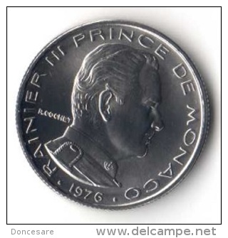 ** 50 CENT MONACO 1976 FDC ** - 1960-2001 Nouveaux Francs