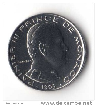 ** 50 CENT MONACO 1995 BU ** - 1960-2001 Nouveaux Francs