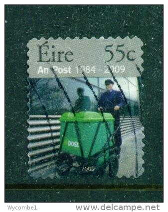 IRELAND  -  2009  25th Anniversary Of An Post  55c  Self Adhesive From Booklets  Small Format  Used As Scan - Used Stamps