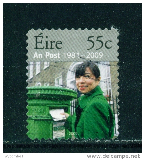 IRELAND  -  2009  25th Anniversary Of An Post  55c  Self Adhesive From Coils  Large Format  Used As Scan - Usati