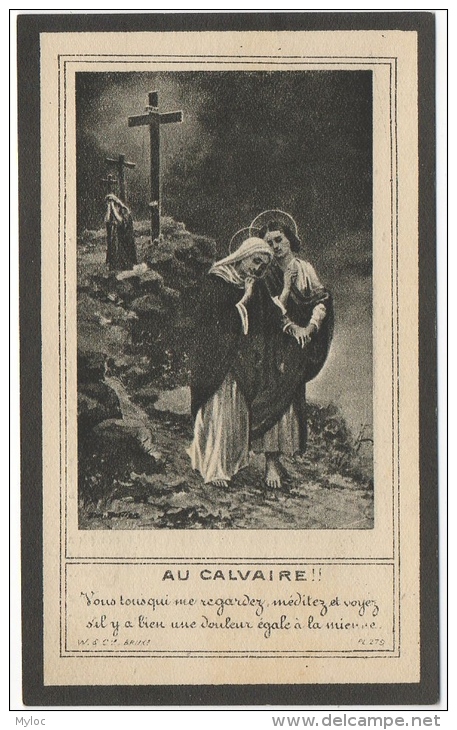 Doodsprentje. Image Pieuse Mortuaire. Jean-Joseph Maloir. Slins 1868/1926. - Images Religieuses