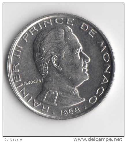 ** 1 FRANC MONACO 1968  SUP+ ** - 1960-2001 Francos Nuevos