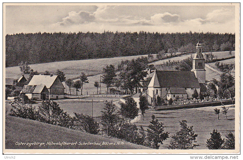 AK Osterzgebirge - Höhenluftkurort Schellerhau - 1937 (9292) - Altenberg