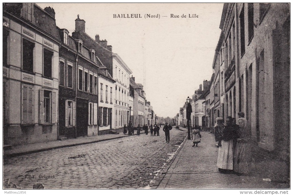 CPA BAILLEUL - Rue De Lille (A81) - Autres & Non Classés