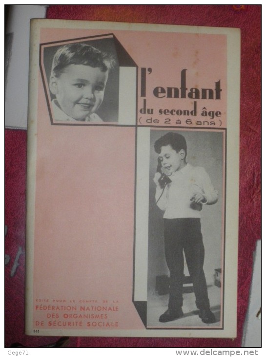 L´enfant Du Second Age 1958 - Enfants & Adolescents