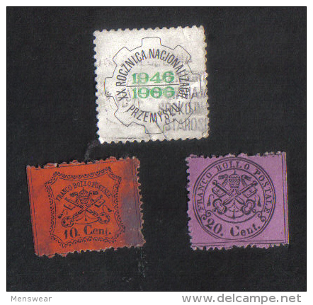 ITALY - 3 STAMPS 1966 - Unclassified