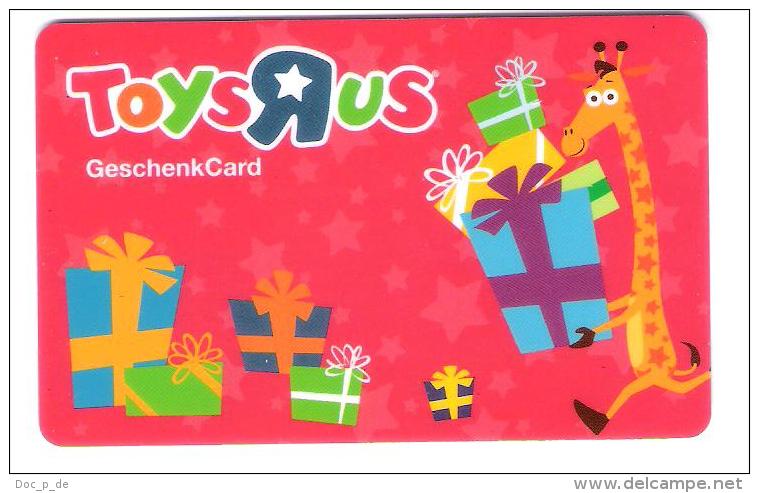 Germany - Allemagne - Toys R Us - ToysRus - Carte Cadeau - Carta Regalo - Gift Card - Geschenkkarte - Gift Cards