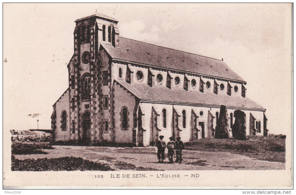 Ile De Sein  (29)  L'Eglise Notre-Dame - Ile De Sein