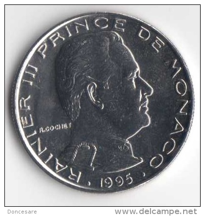 ** 1 FRANC MONACO 1995 BU ** - 1960-2001 Nouveaux Francs
