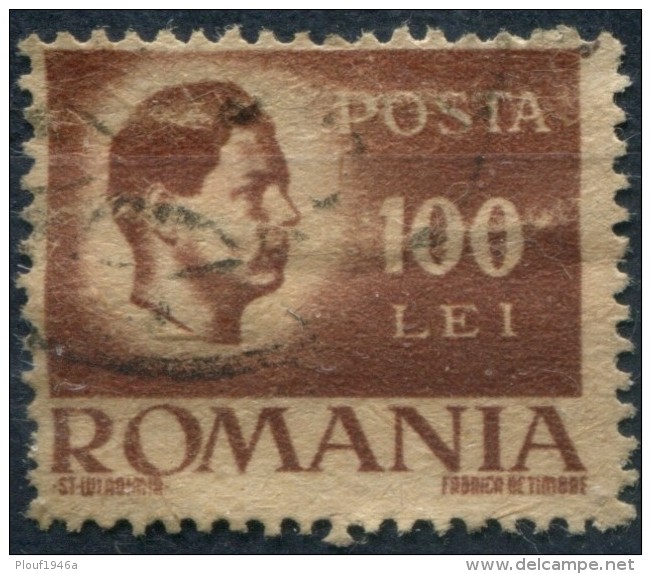 Pays : 409,24 (Roumanie : Royaume (Michel Ier (1940-1947))  Yvert Et Tellier N° : 804 (o) - Usado