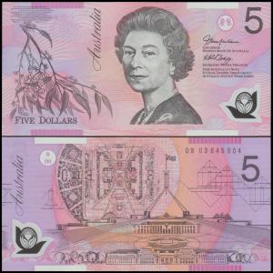 Australia #57, 5 Dollars, (20)03, UNC / NEUF - 2001-2003 (polymeerbiljetten)
