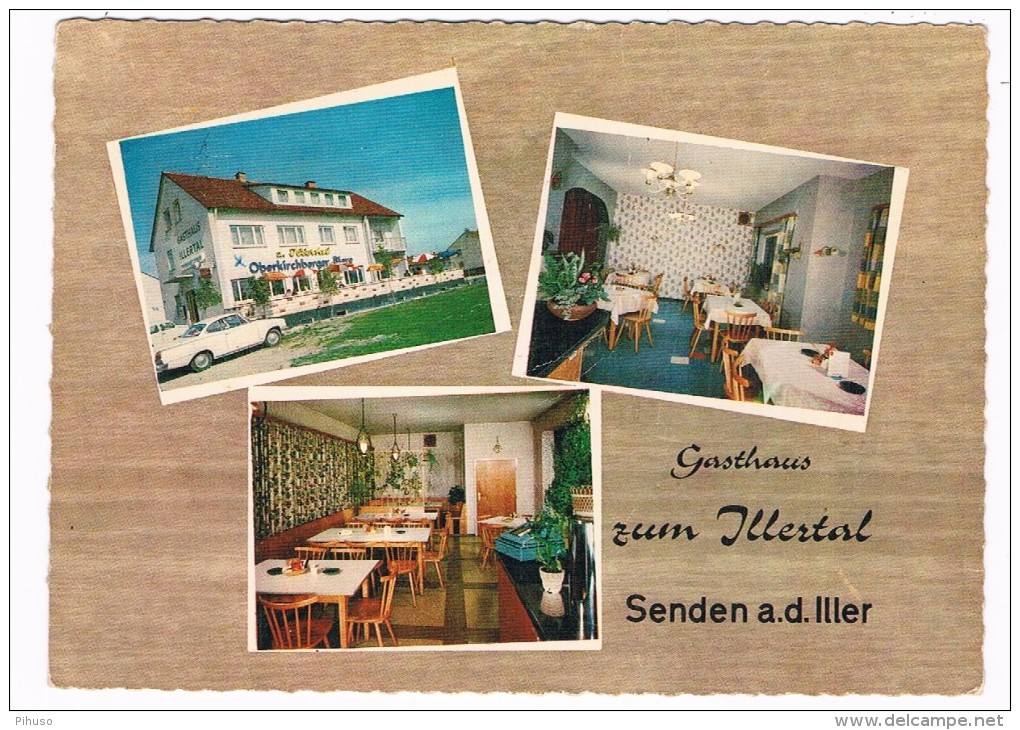 D4750    SENDEN A.d.ILLER : Gasthaus Zum Illertal - Senden