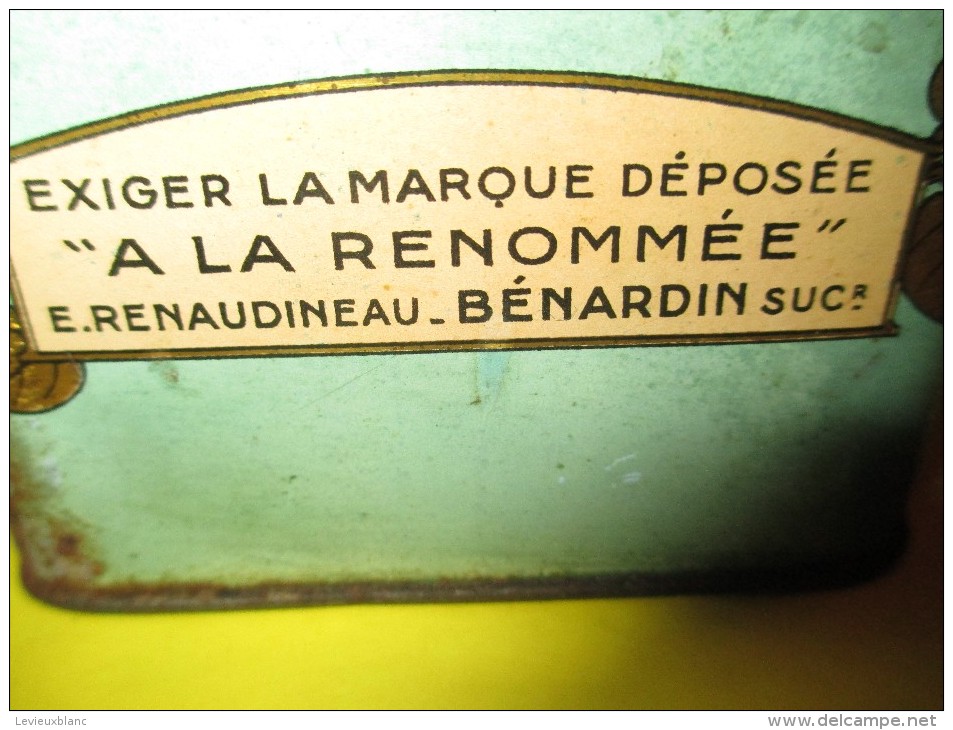 Boite   Métallique/Berlingots Nantais/ à La Renommée/ Bénardin/ Nantes/vers 1935    BFPP19 - Boîtes