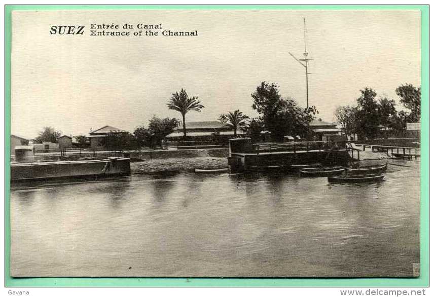 SUEZ - Entrée Du Canal - Suez