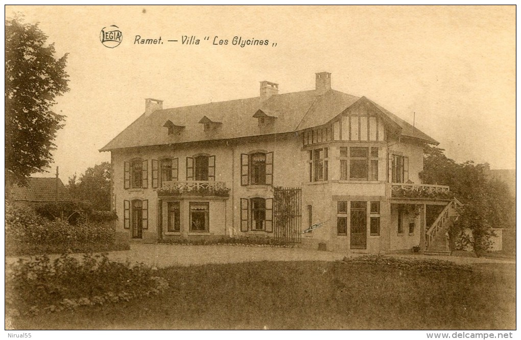 Belgique RAMET Flémaille VILLA LES GLYCINES - Flémalle