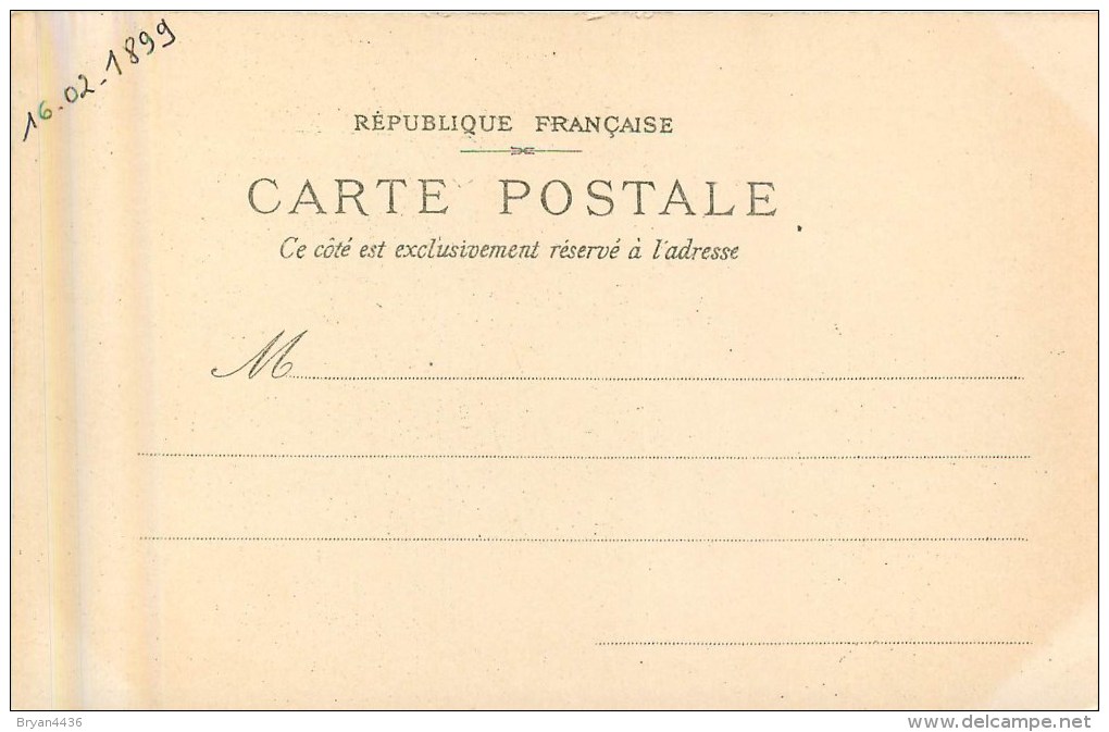 Funérailles De Félix Faure - Président De La République - 16 Février 1899 - ** Le Corbillard ** - Cpa Précurseur TTB - Funérailles