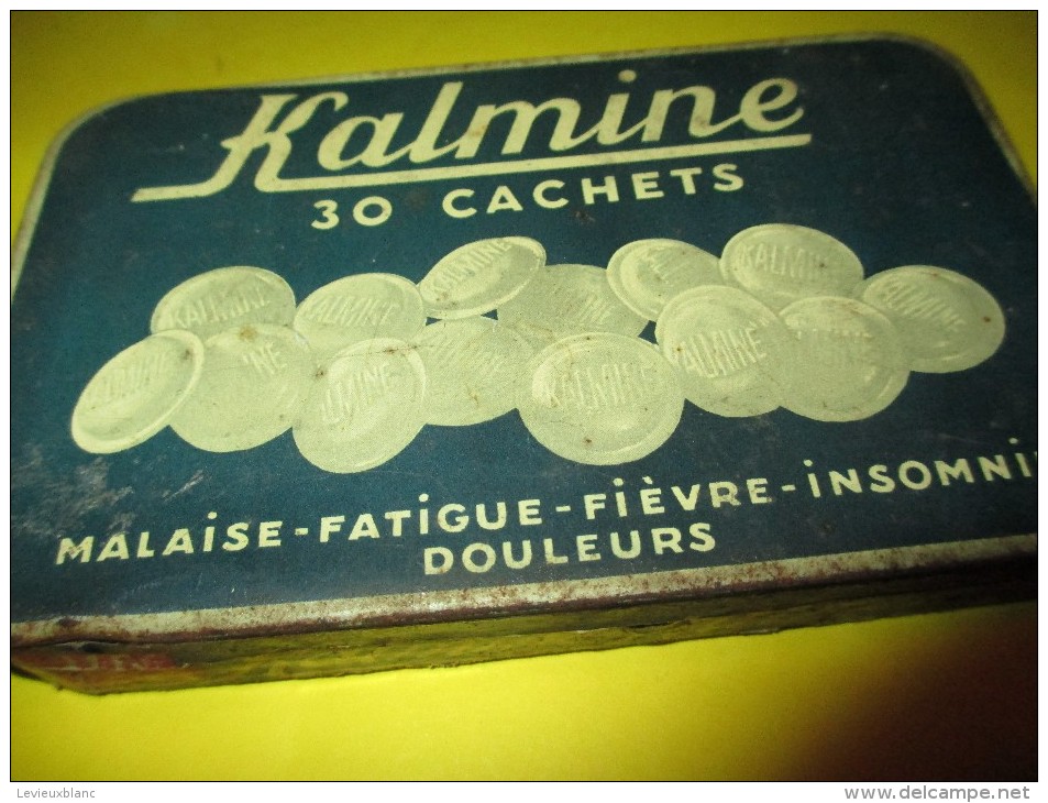 Boite   Métallique/Kalmine/30 Cachets /Métadier / TOURS/ France / Vers 1950 BFPP18 - Dosen