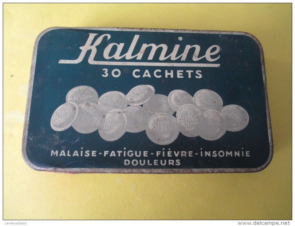 Boite   Métallique/Kalmine/30 Cachets /Métadier / TOURS/ France / Vers 1950 BFPP18 - Dosen