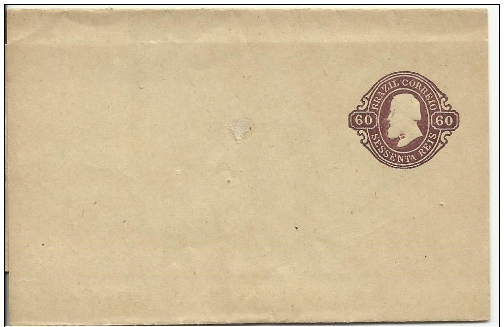 BRAZIL Wrapper 60 Reis - Postal Stationery