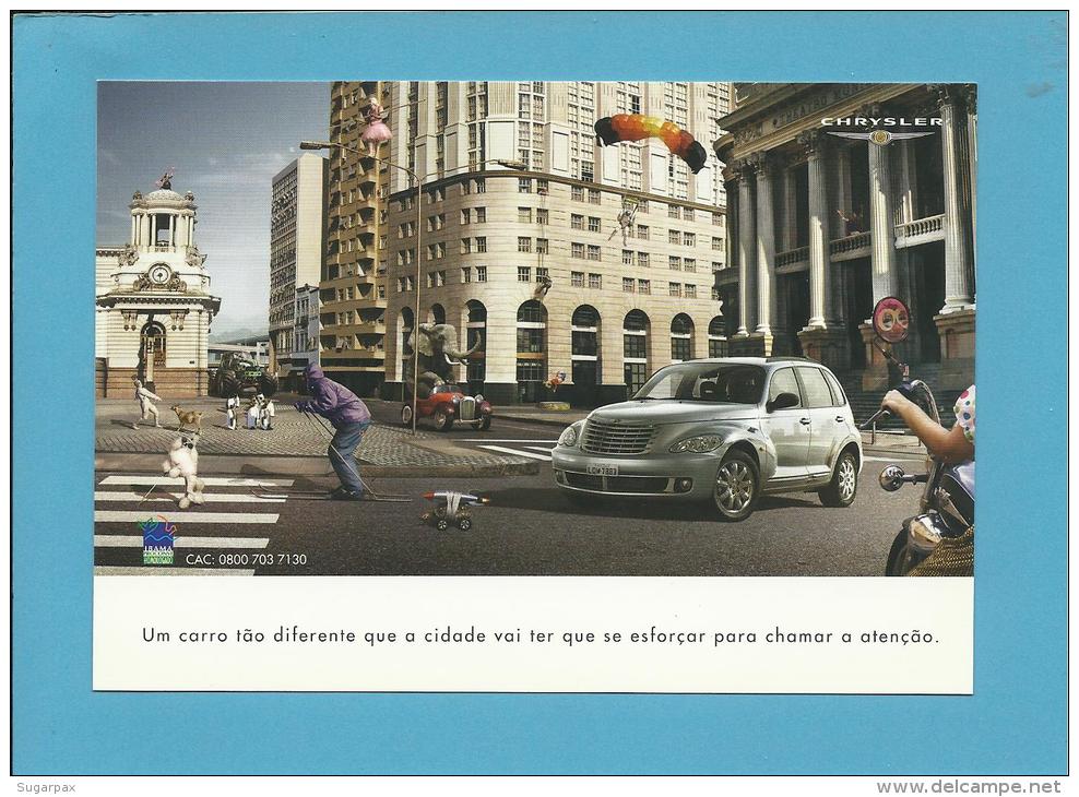 CHRYSLER - PT CRUISER - PUBLICIDADE - Advertising - 2 SCANS - Publicité