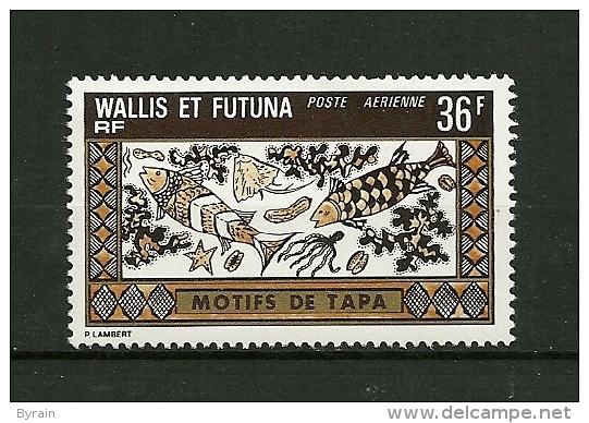 WALLIS Et FUTUNA    1975    Aériens    N° 60    Artisanat  Motifs De Tapa       NEUF - Ongebruikt