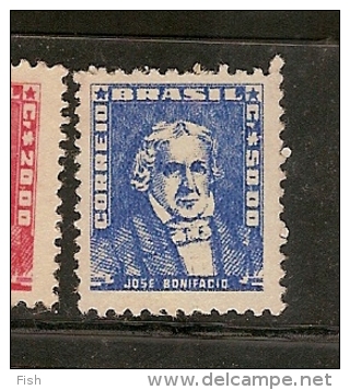 Brazil * & Serie Corrente, Almirante Tamandare 1952-1954 (579) - Neufs