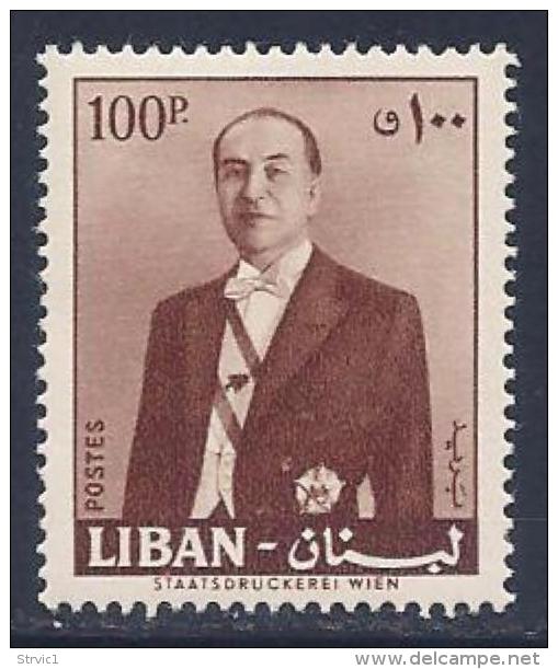 Lebanon, Scott # 350 MNH Pres. Chehab, 1960 - Lebanon