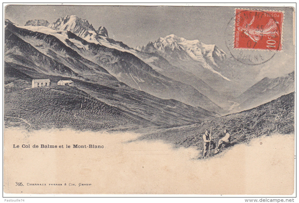 Le  Col  De  Balme  Et  Le  Mont-Blanc - Chamonix-Mont-Blanc