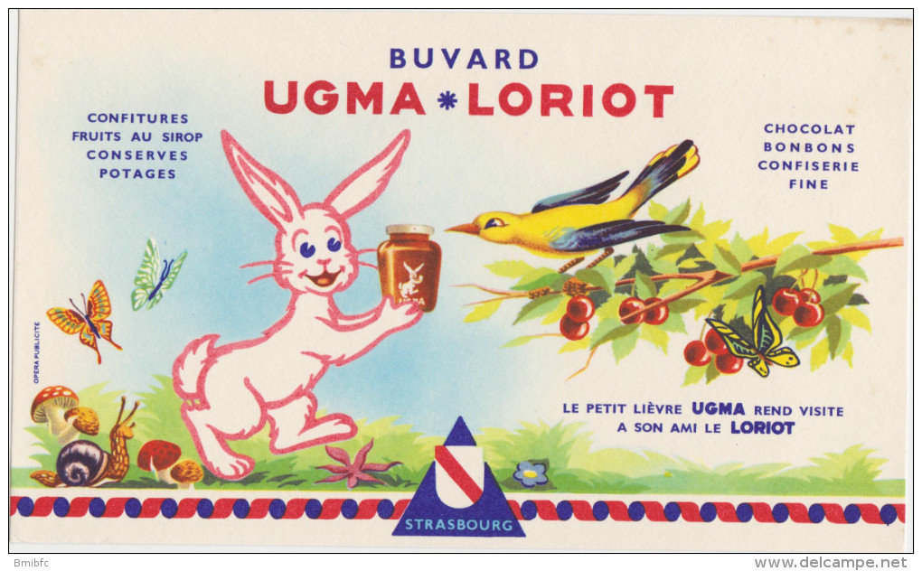 Buvard : UGMA-LORIOT - Dulces & Biscochos