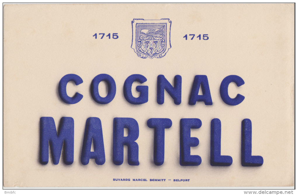 Buvard : Cognac MARTELL - C