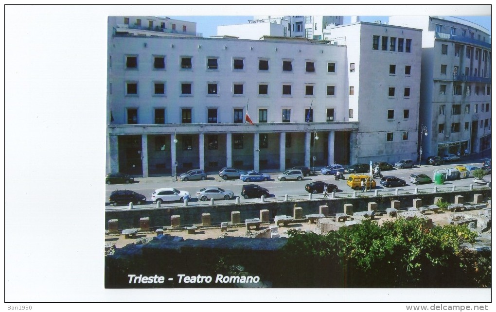 Trieste - Teatro Romano  " FOTO Formato 10,4 X 14,8  Vera Foto - Lieux