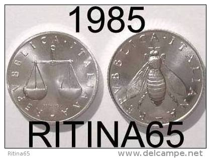 COPPIA !!! 1 LIRA + 2 LIRE 1985 FDC !!! - 1 Lira