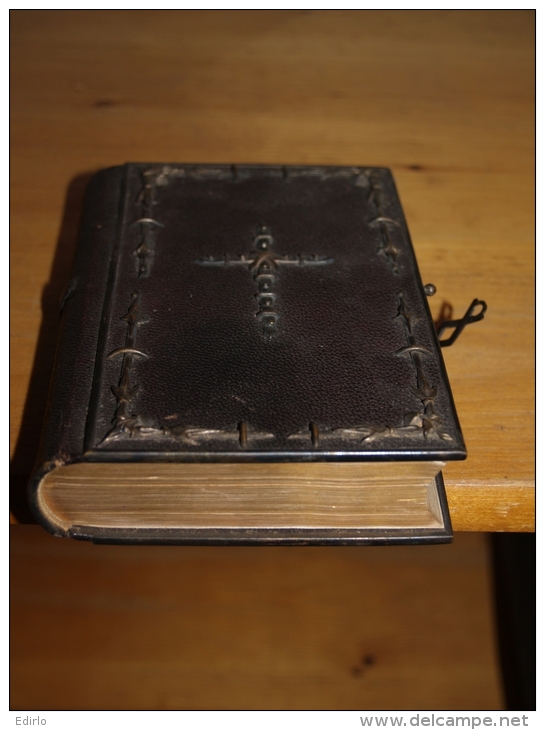 Livre Religieux Italien (éd 1820 Environs) - 444 Pages L'imitazione Di Gesu Cristo Di Tommaso Da Kampis Format14,5X9,5cm - Religion