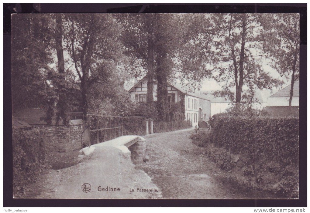 Carte Postale - GEDINNE - La Passerelle - CPA  // - Gedinne