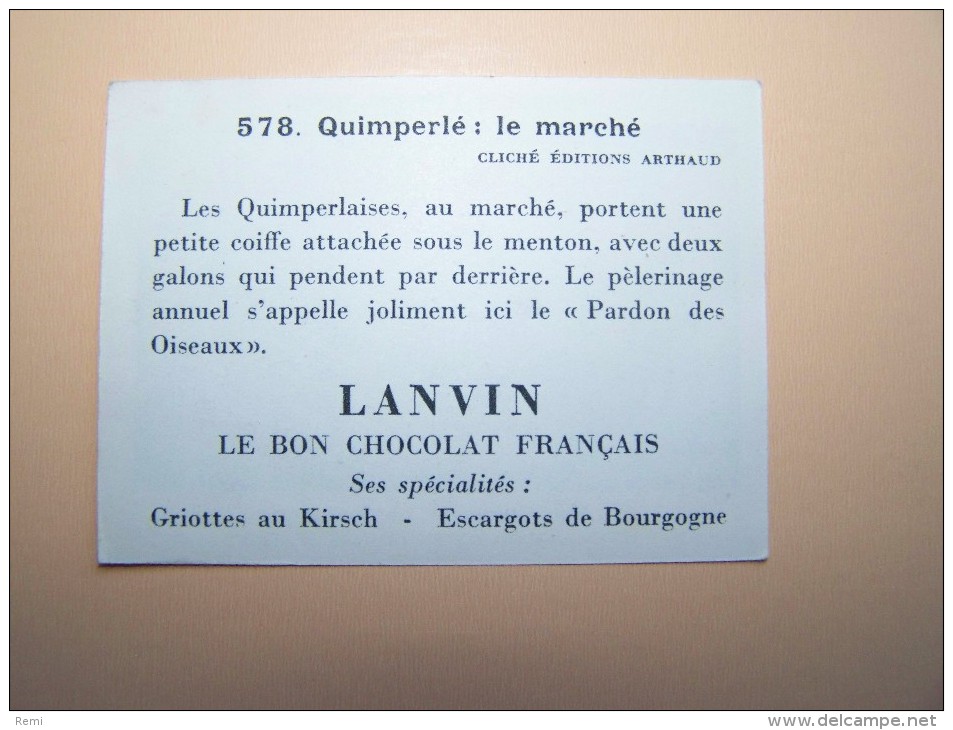 LOT De 19 CHROMOS CHOCOLAT LANVIN Série N° 5 - Autres & Non Classés